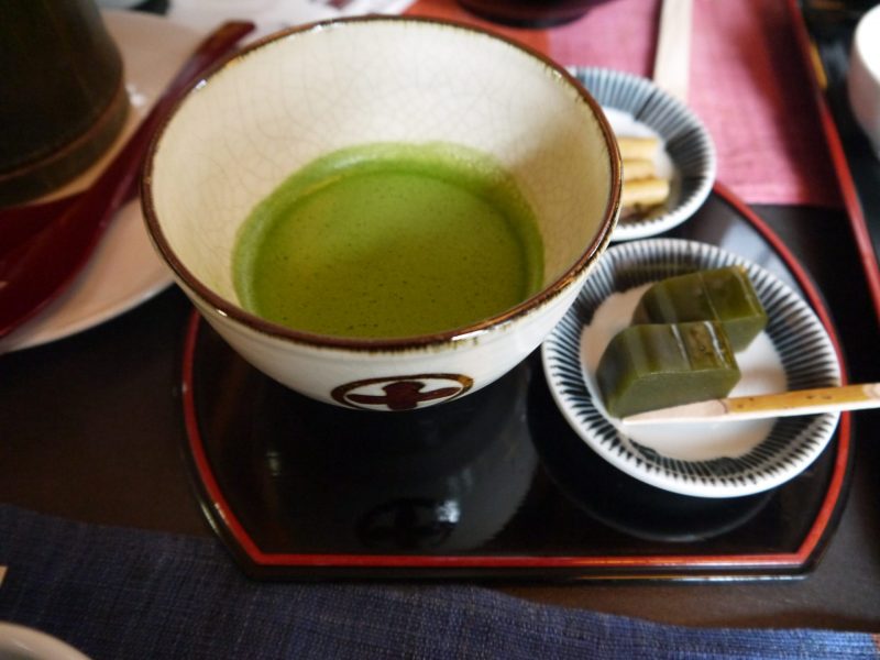 Condensed green tea in Nakamura Tokichi Honten