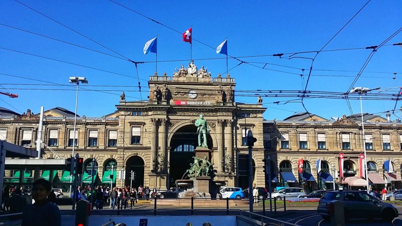 Hauptbahnhof - Zurich itinerary