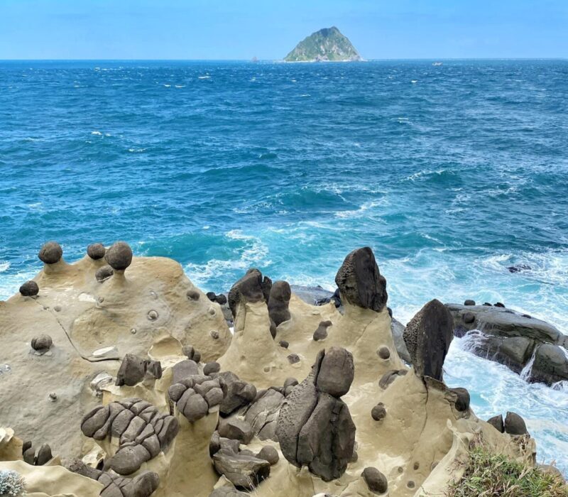 Heping Island Park - Sand Rock Formation