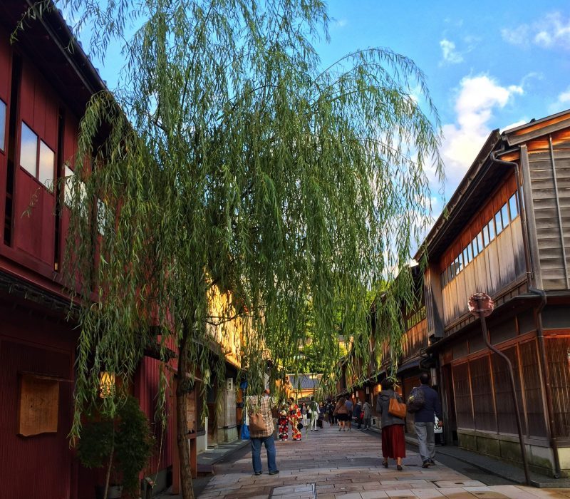 Higashi Chaya District in Kanazawa