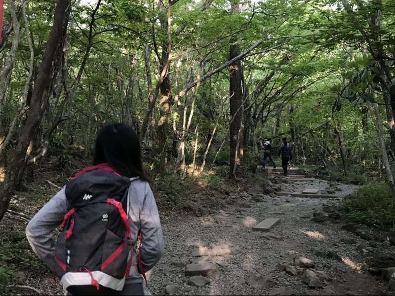 Hiking Journey Started from Seongpanak entrance