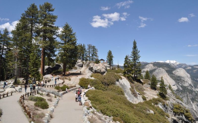 Hiking Trail at Glacier Point