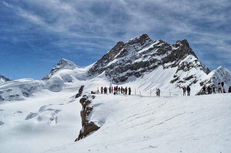 Hiking to the Mönchsjoch Hut