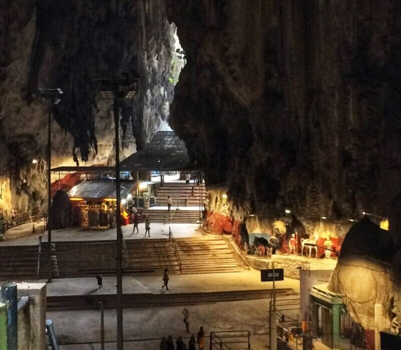 Hindu Temple inside Batu Caves