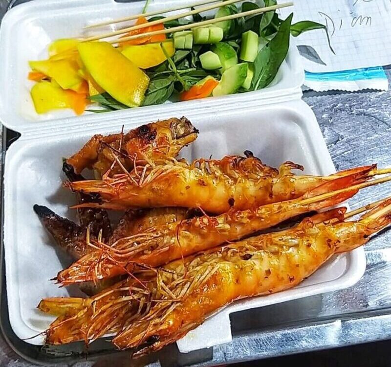 Ho Chi Minh City Food Guide - Seafood Skewer