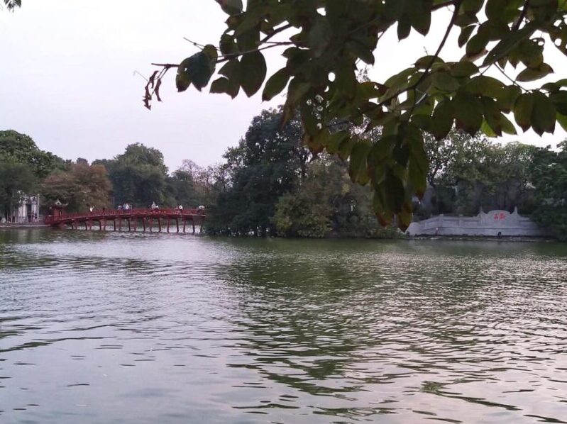 Hoan Kiem Lake and Ngoc Son temple
