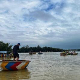 Hoi An Coconut Forest Basket Boat Ride Experience