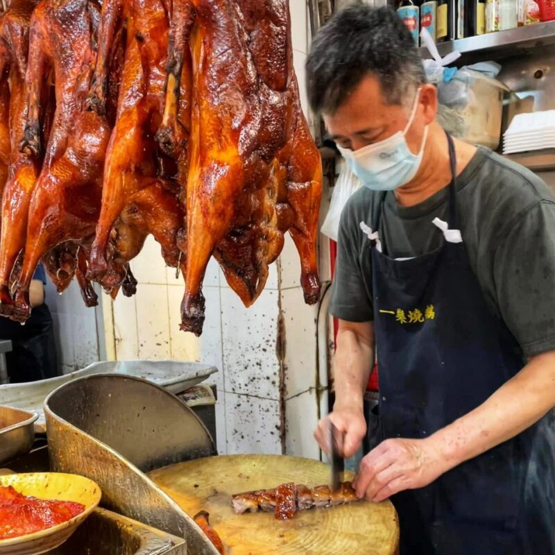 Hong Kong Food Guide - Best Roast Goose from Yat Lok