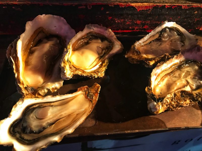 Fresh oyster from Gotsubo