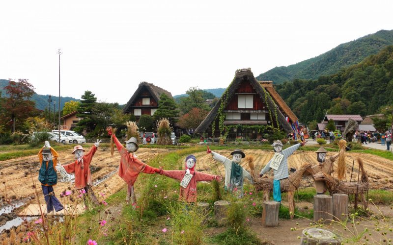 Well Preserved Gassho-zukuri houses in Shirakawago