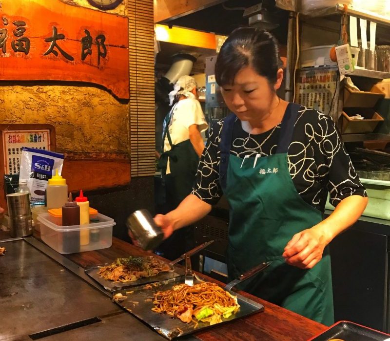 Yakisoba in Fukutaro