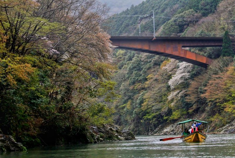 Hozugawa River Boat in Arashiyama