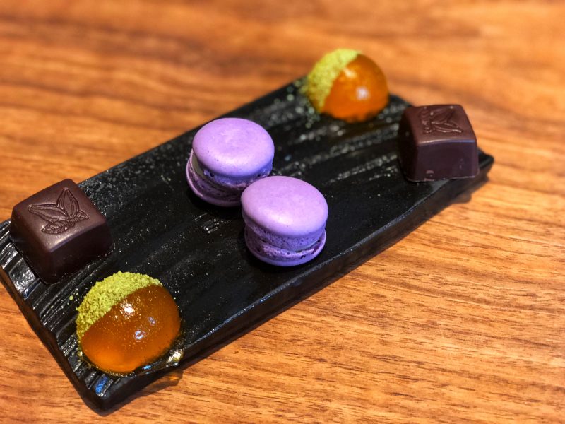Petite four sweet treats at Costes Downtown