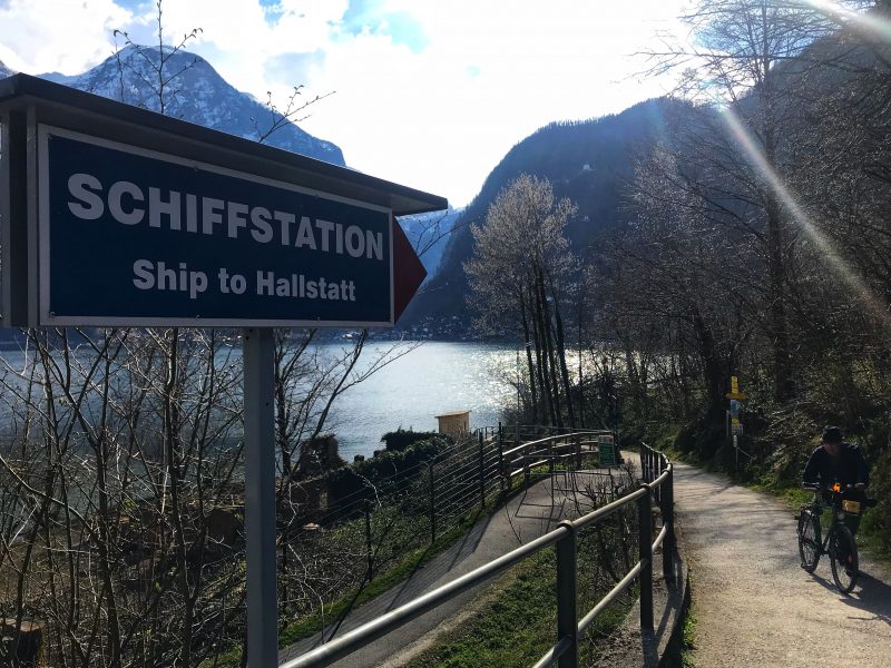 Getting to Hallstatt by ferry