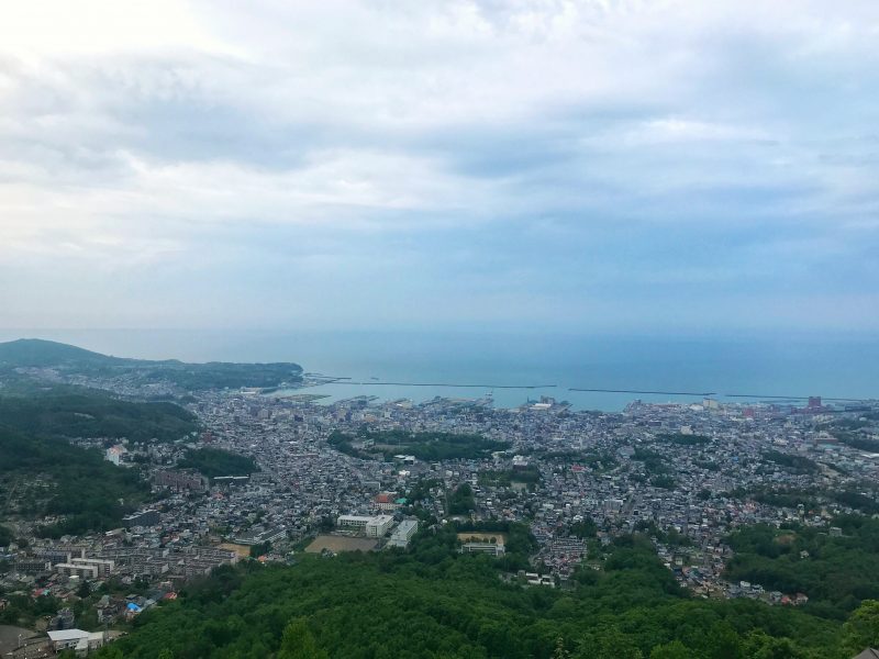 Panoramic view from Mt. Tenguyama