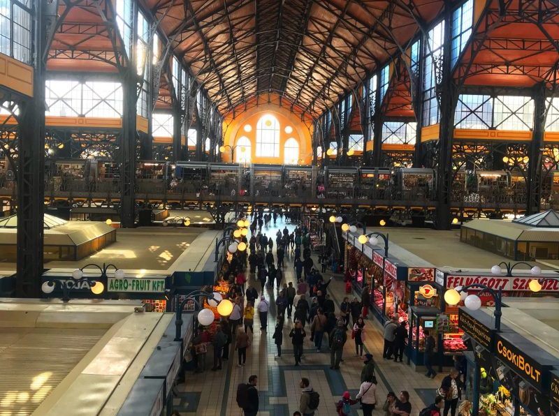 Shopping In Budapest Central Market