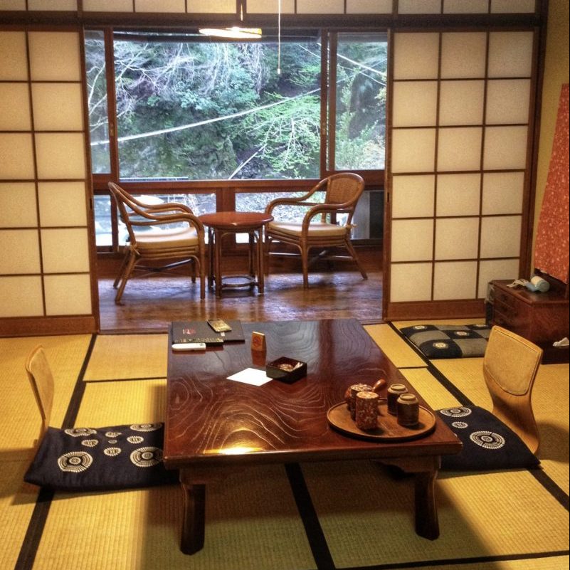 Our Japanese design room in Ichinoyu Honkan