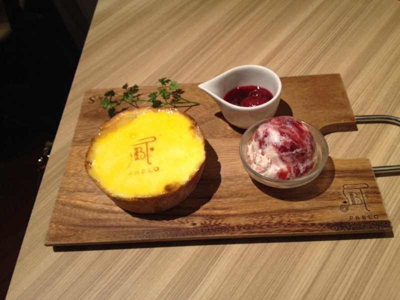 Enjoy PABLO chessecake in Dodonbori Osaka