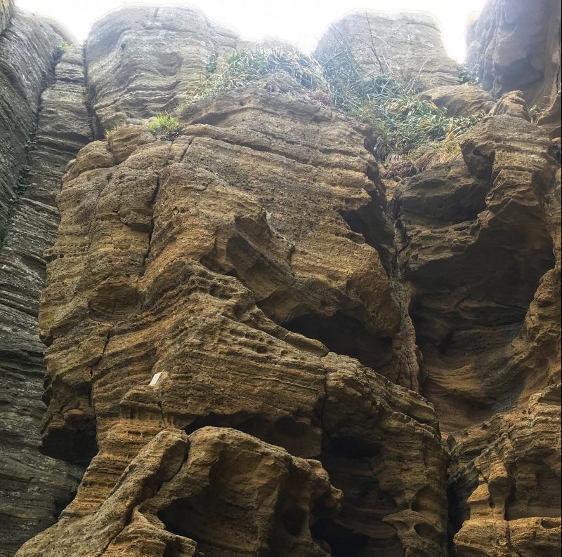Unique Cliff formation At Yongmeori oast