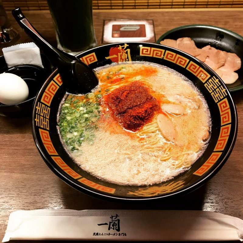 Ichiran Ramen in Osaka Dodonburi