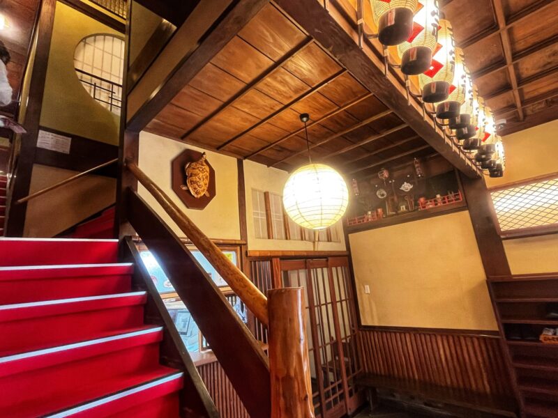 Inside Yossou - Traditional Japanase Building