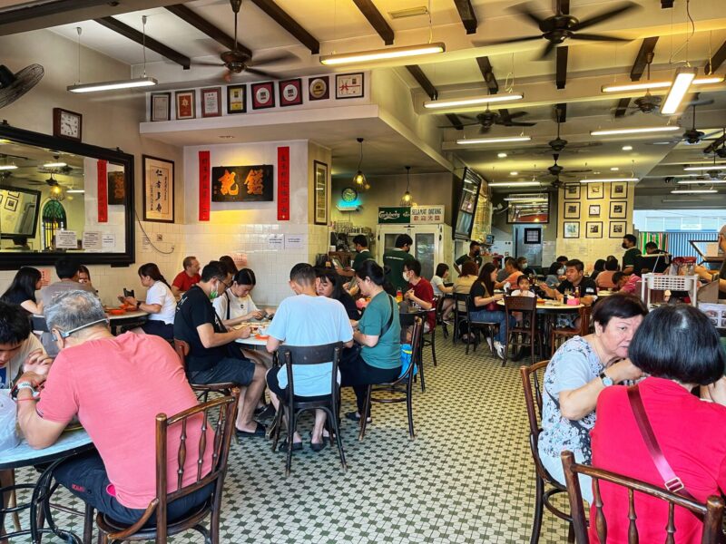 Inside Yut Kee Restaurant