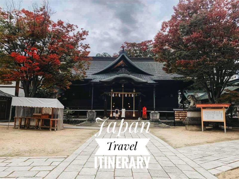 Japan Itinerary Travel Guide Blog