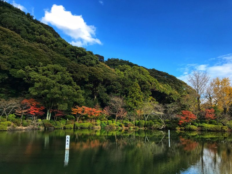 Japanese Garden inside Umi Jigoku