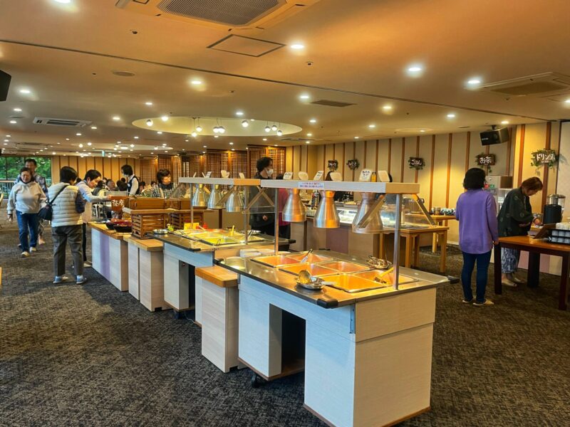 Japanese Menu Buffet Breakfast at Kirishima Hotel