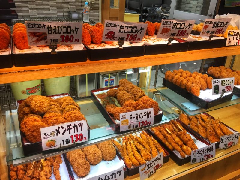 Japanese Snack in Kanazawa Omicho Market