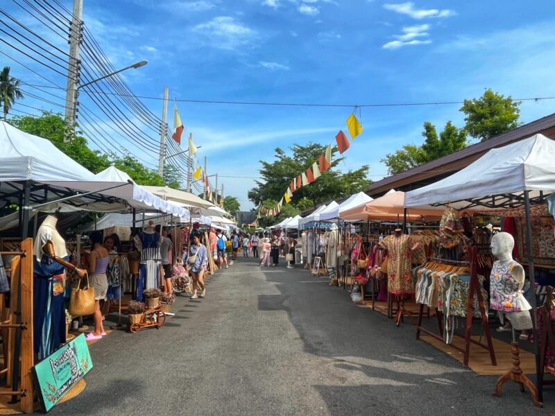 Jing Jai Market Fashion Stalls