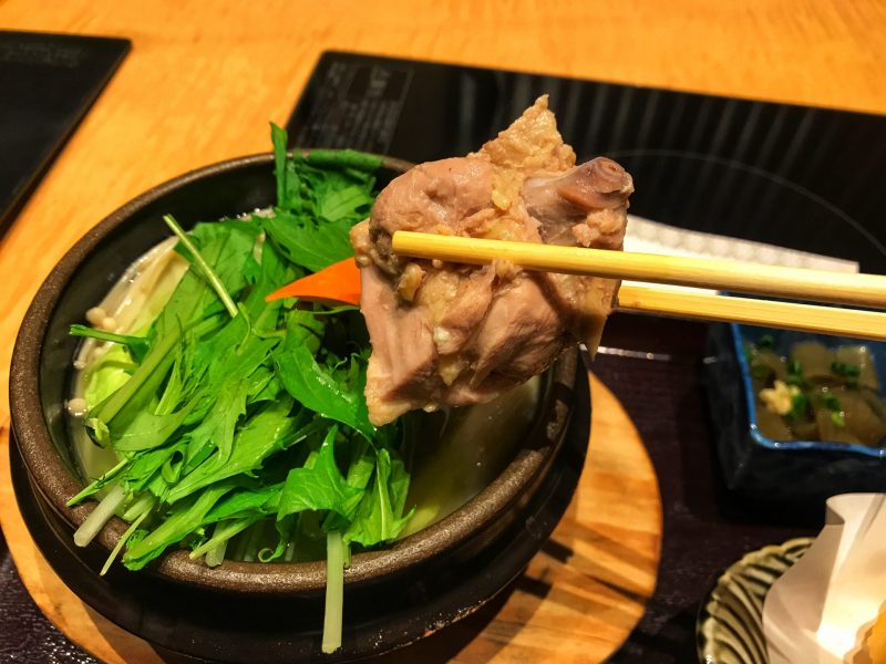 Juicy Chicken from Hakata Hanamidori Mizutaki