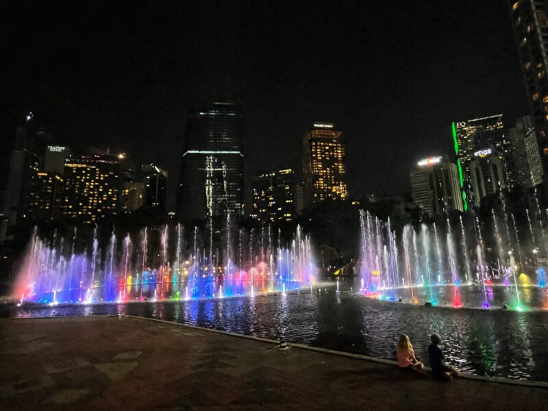 KLCC Lake Symphony Water Fountain Show