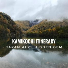 Kamikochi Itinerary