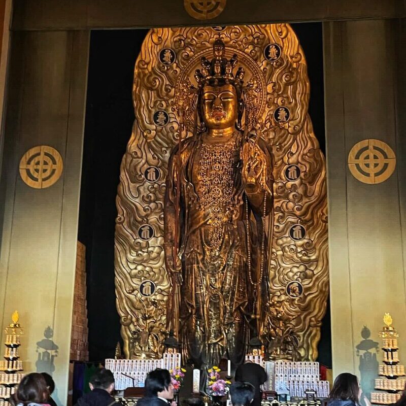 Kannon at Hasedera Temple