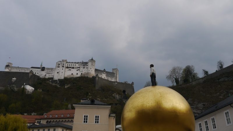 Kapitelplatz with golden sphere