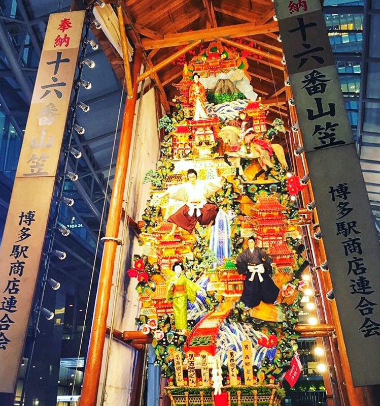 Kazari Yamakasa in Kushida Shrine