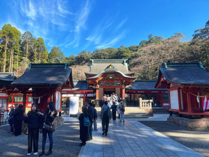 Kirishima itinerary - Pray at Kirishima Jingu Shrine