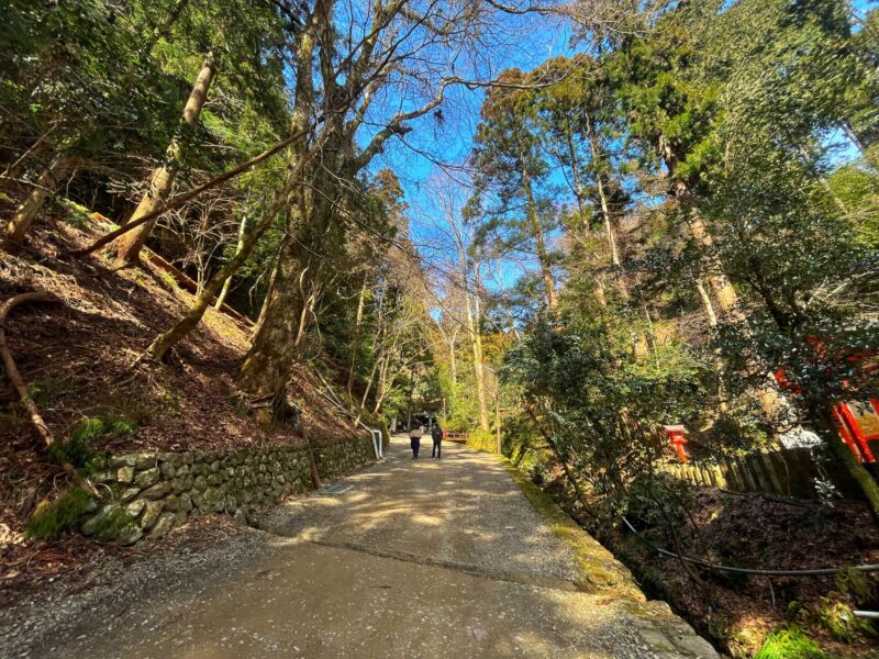 Kurama Hiking itinerary - Ascent Path