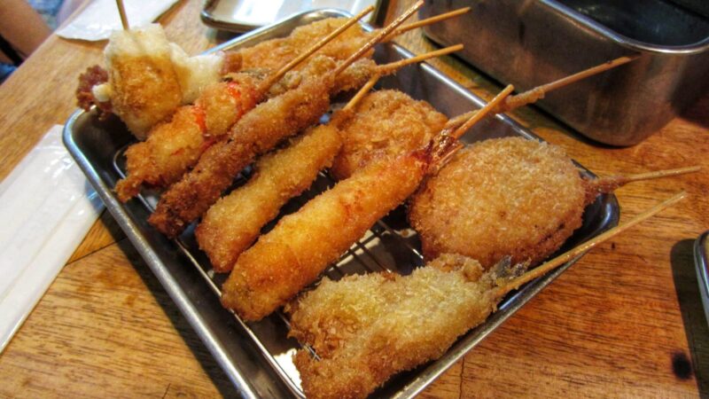 Kushikatsu - Osaka Food Guide