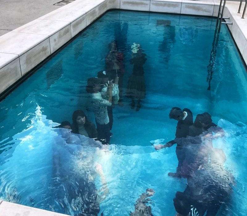 Leandro Erlich's Swimming Pool in Kanazawa 21st Century Museum