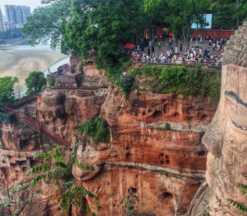 Leshan Giant Buddha Viewing Platform
