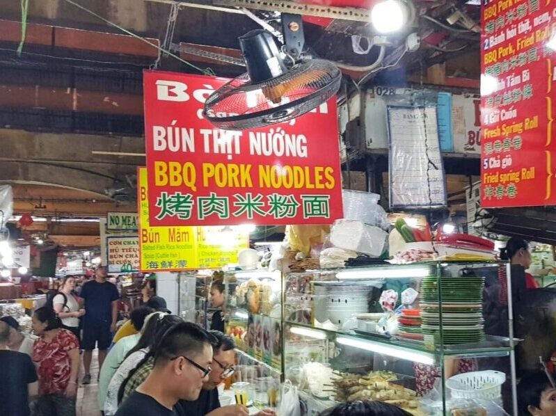 Local Food Market in Ho Chi Minh City