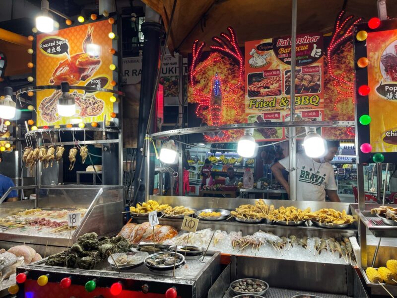 Lok Lok Stall at Jalan Alor