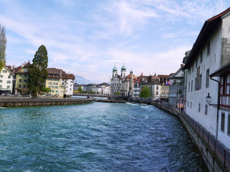Lucerne itinerary - View from Spreuer Bridge
