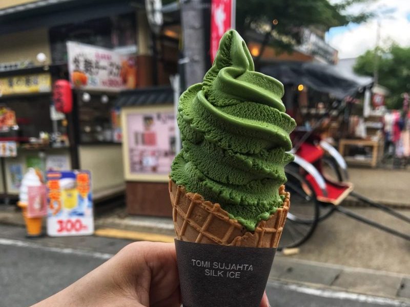 Matcha ice cream