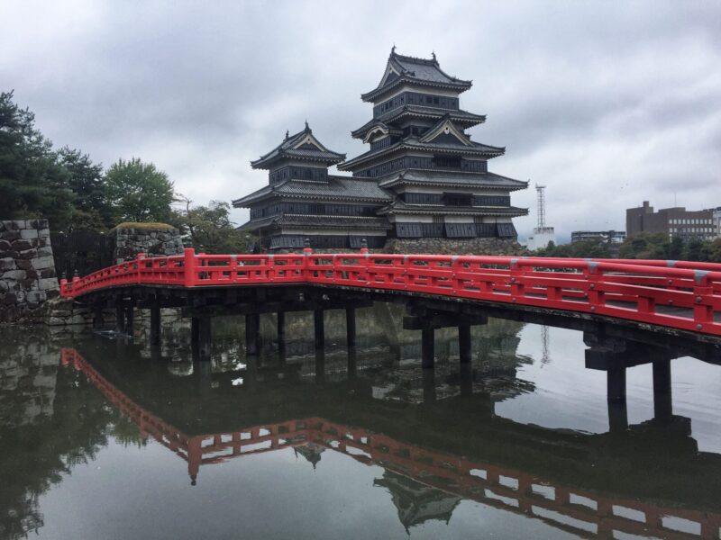 Matsumoto Travel Guide - Matsumoto Castle with Red Bridge
