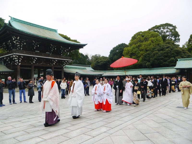 Meiji Shrine Itinerary - Traditional Shinto Wedding