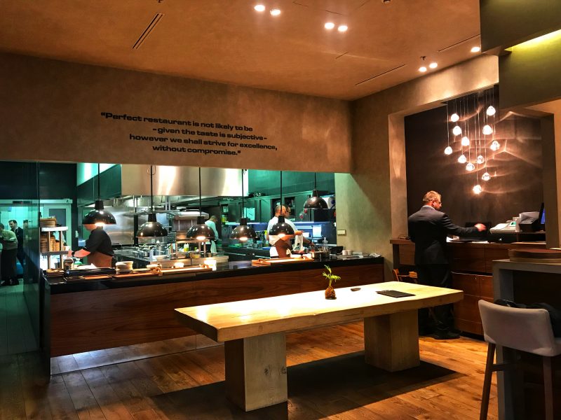 Open Kitchen Concept in Costes Downtown Budapest