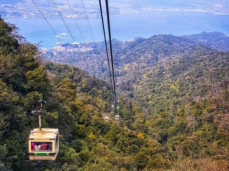 Miyajima itinerary - Ropeway to Mount Misen